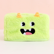 Little Monster Series TOBBY Plush Tissue Box Cover (Green)
