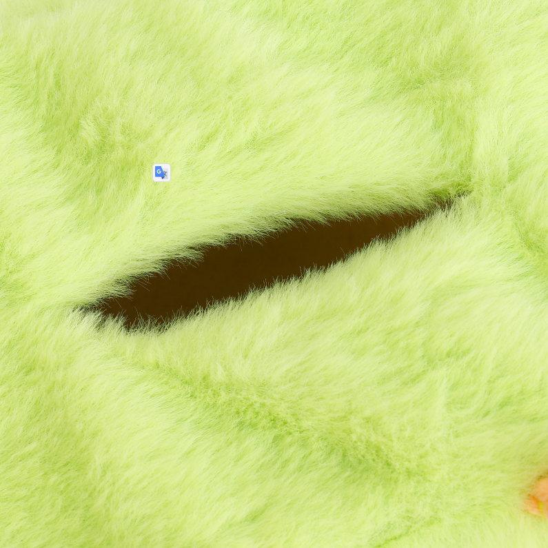 Little Monster Series TOBBY Plush Tissue Box Cover (Green)