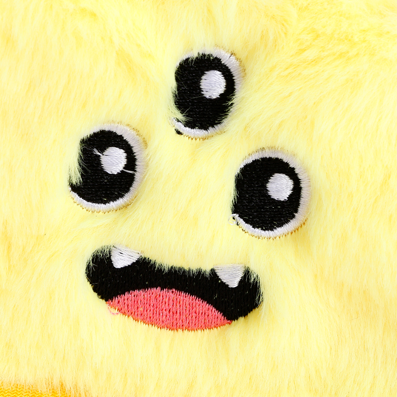 Little Monster Series CASPAR Plush Tissue Box Cover (Yellow)