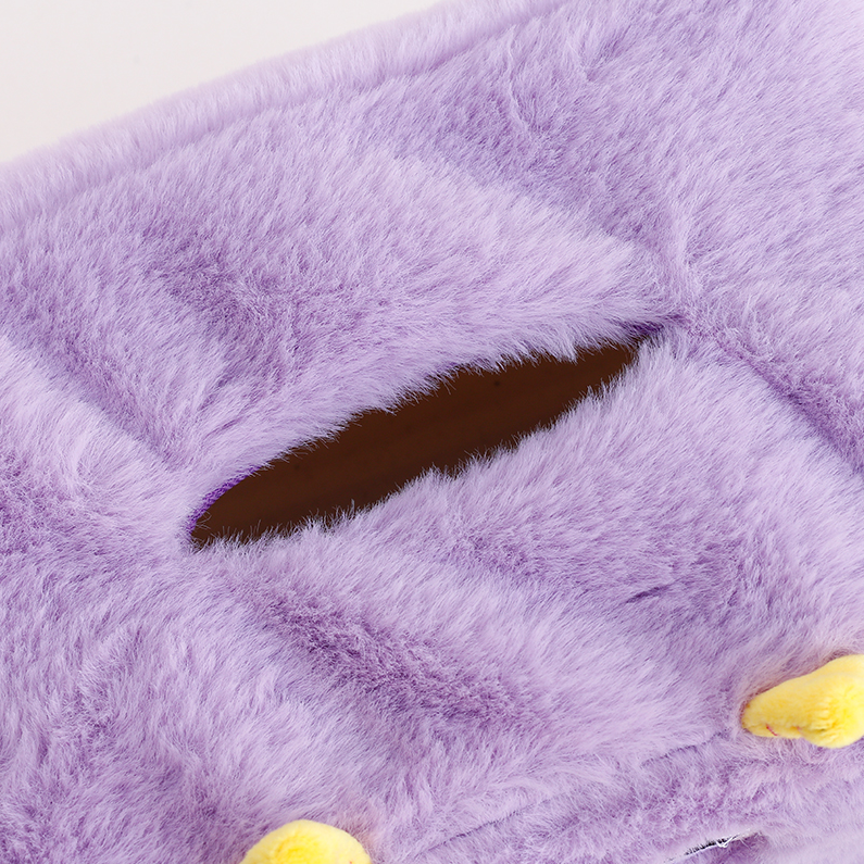 Little Monster Series CONMYC Plush Tissue Box Cover (Purple)