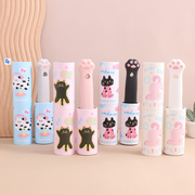 Cute Cat Bodi Series Lint Roller Set (1 Roller+2 Refills)