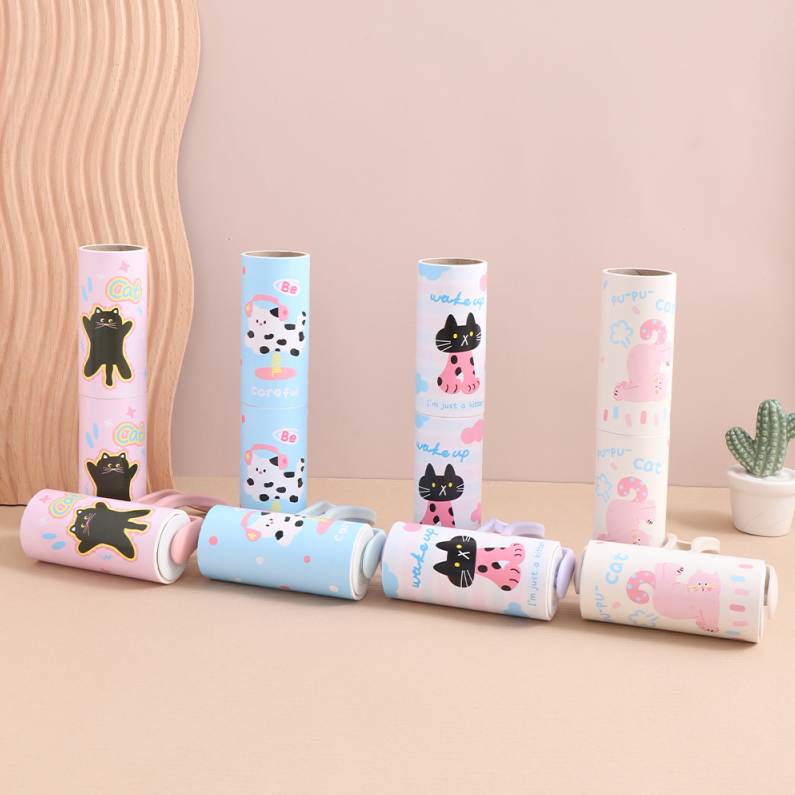 Cute Cat Bodi Series Lint Roller 3 PCS/Set