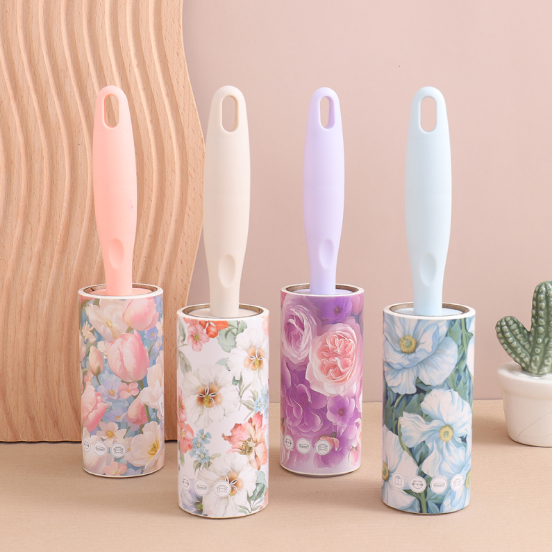 Retro Flower Lint Roller/ 1 PC