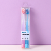 Colorful Star Point Spiral Bristle Toothbrush (2 sets)