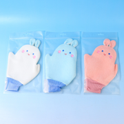 Cute Rabbit Bath Flower Bath Towel (Mixed colors)