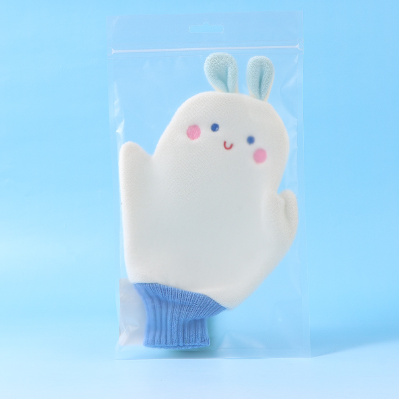 Cute Rabbit Bath Flower Bath Towel (Mixed colors)