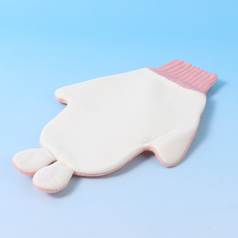 Cute Rabbit Bath Flower Bath Towel (Mixed colors)