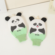 Panda series bath gloves