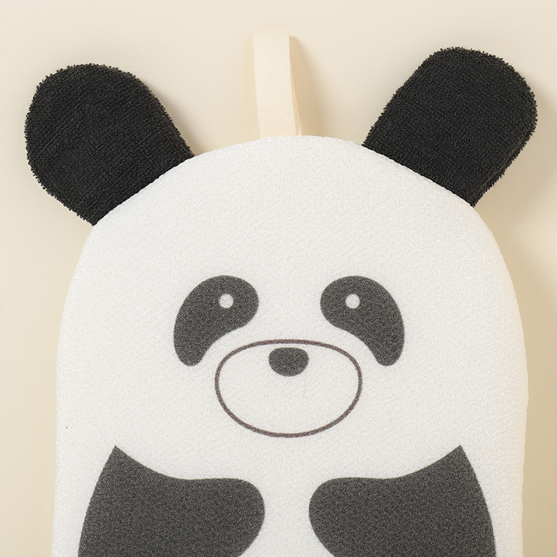 Panda series bath gloves