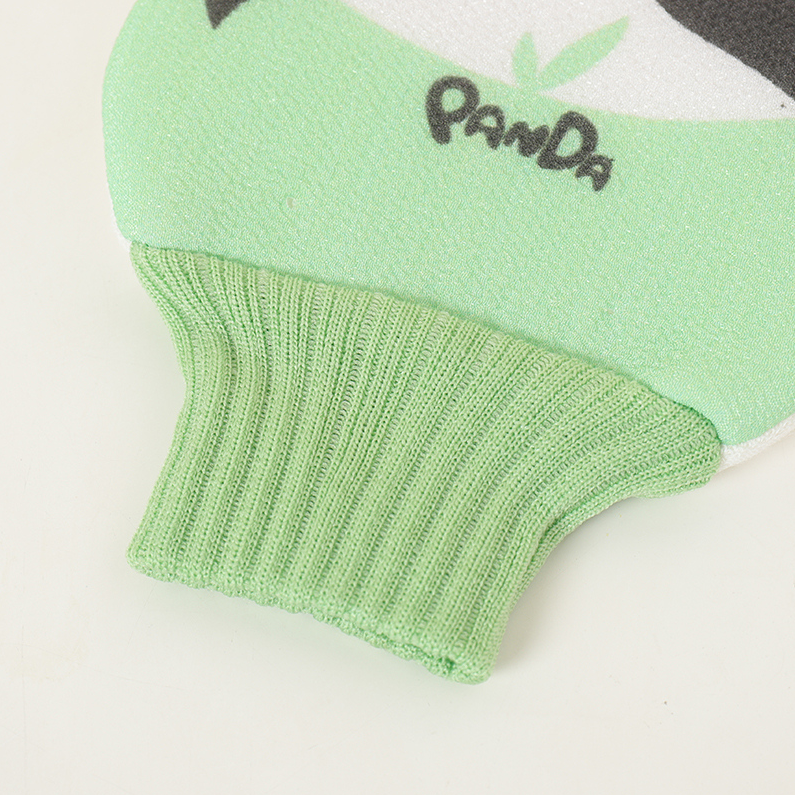 Panda series bath gloves