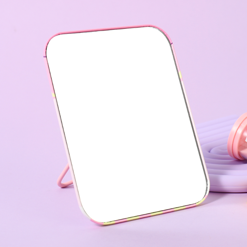 Starlight Family Cute Square stand Mirror (Color mix)