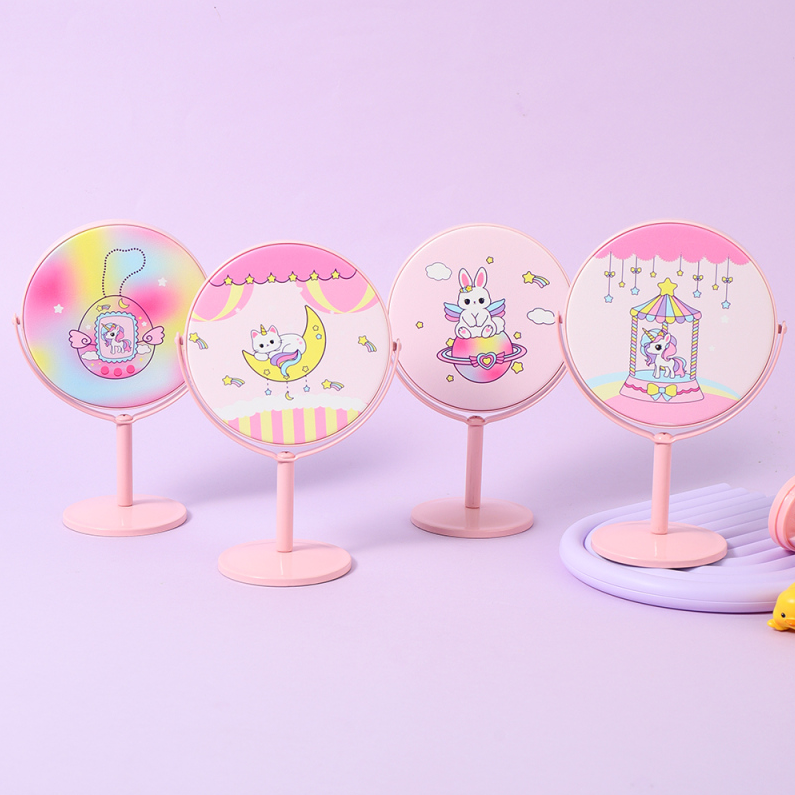 Star Family Cute Medium Table Mirror (Color mix)