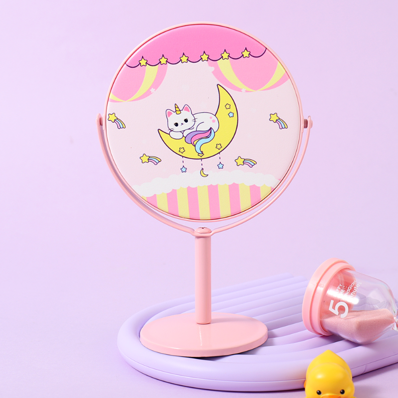 Star Family Cute Medium Table Mirror (Color mix)