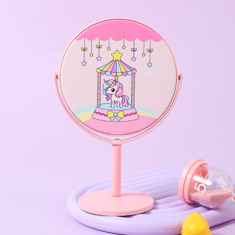 Star Family Cute Medium Table Mirror (Color mix)