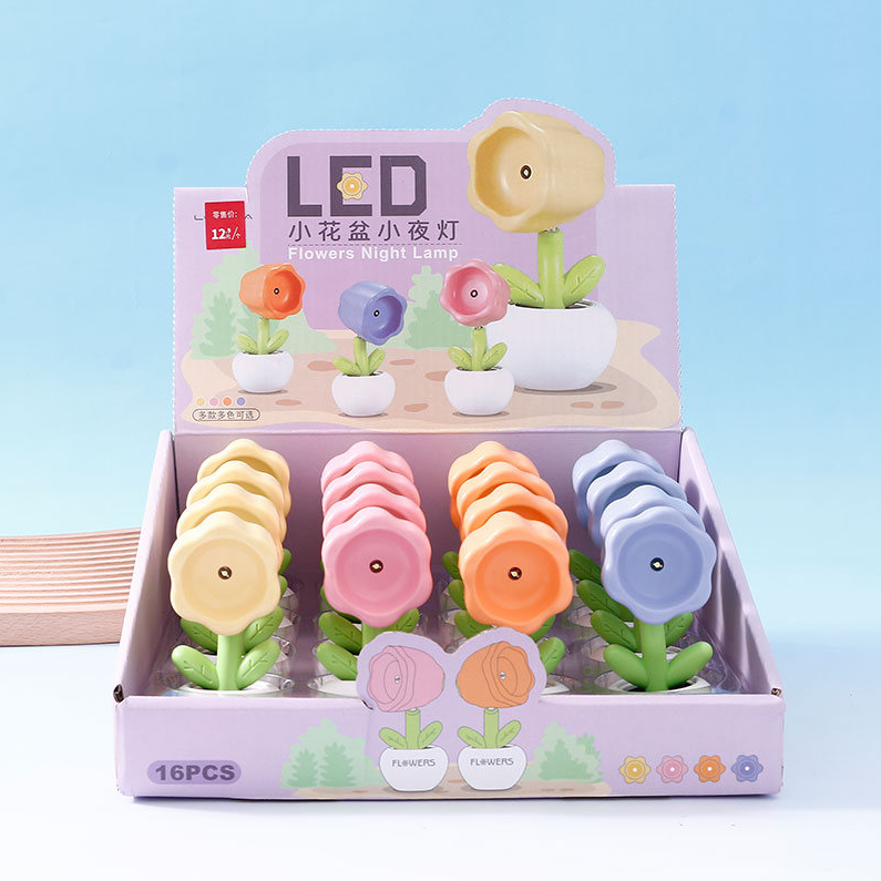 Small Flower Pot Night Lamp