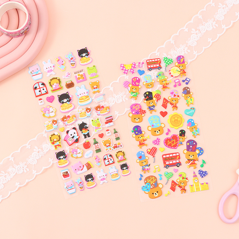 SL-BBT Cute Bear Foam Patch 1-4