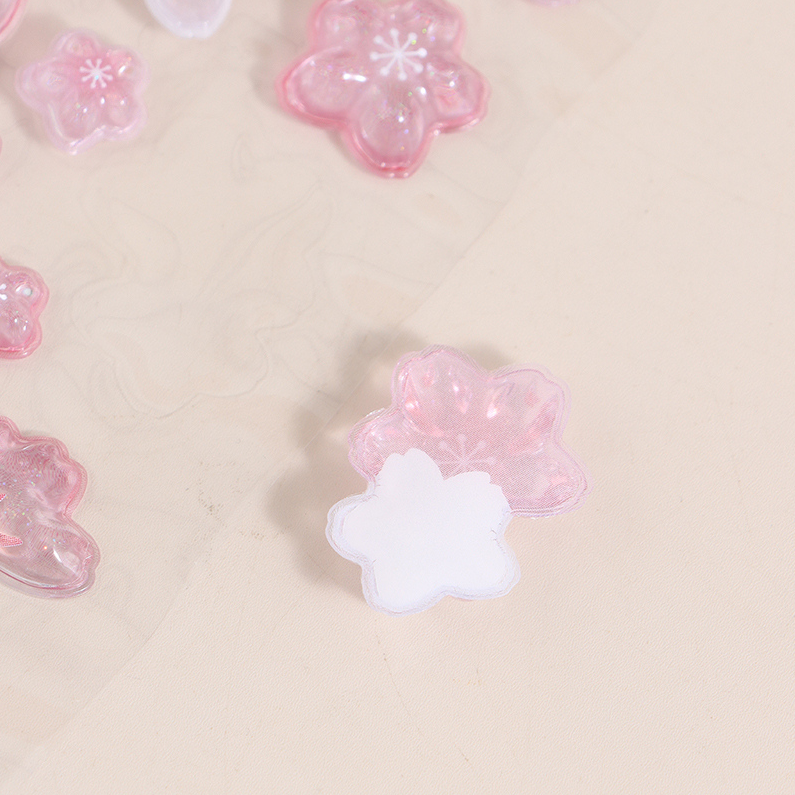 SL-BHH Cherry Blossom 3D Relief Sticker 01
