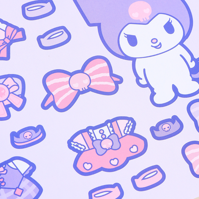 Officially authorized Sanrio costume sticker book