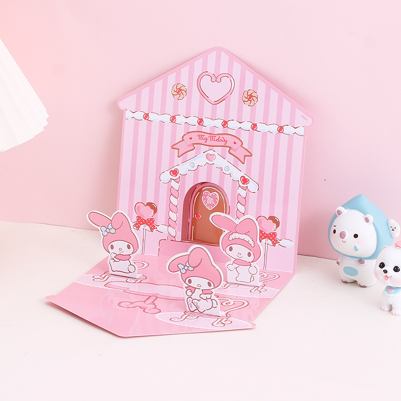 Melody's Candy House - 3D Landscape Stickers (Sanrio)