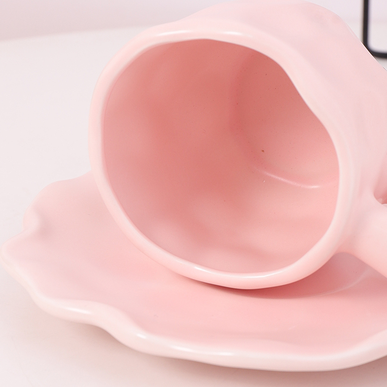 Creative Ceramic Cup and saucer (250mL)