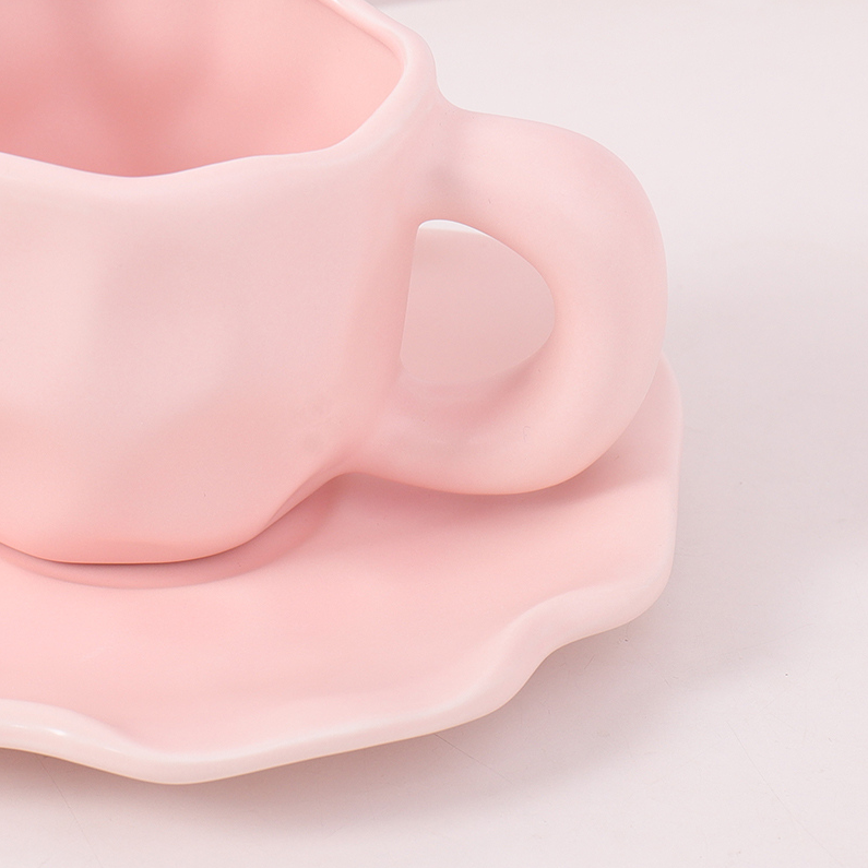 Creative Ceramic Cup and saucer (250mL)