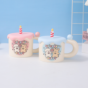 Cartoon Dog Series Ceramic Cup (380mL)