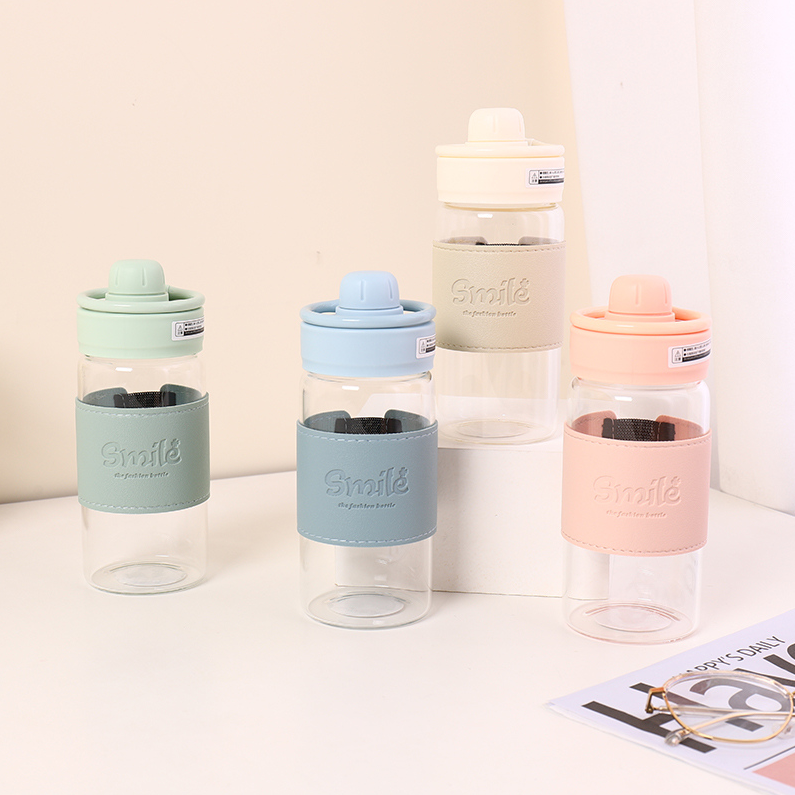 Fresh Handle Glass Cup (450mL)