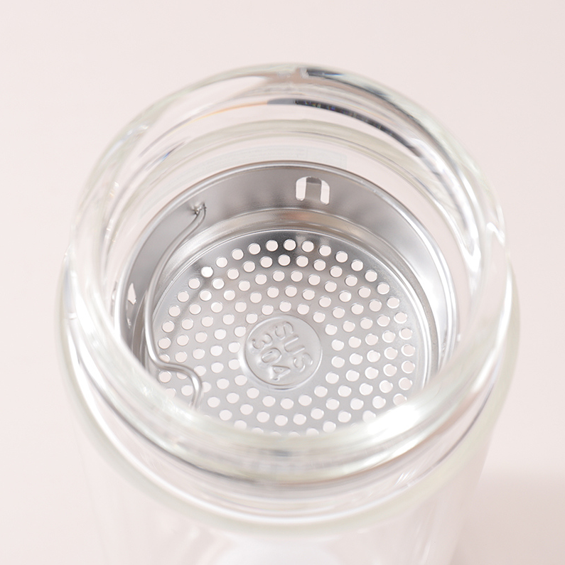 Striped Series Business Glass Cup (380mL)