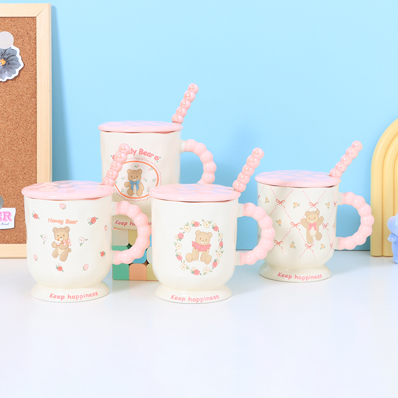 Creative Cute Animal Series Breakfast Cup (465mL)