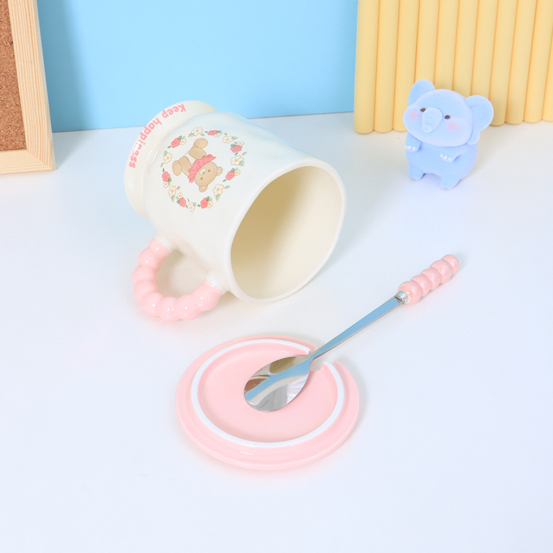 Creative Cute Animal Series Breakfast Cup (465mL)