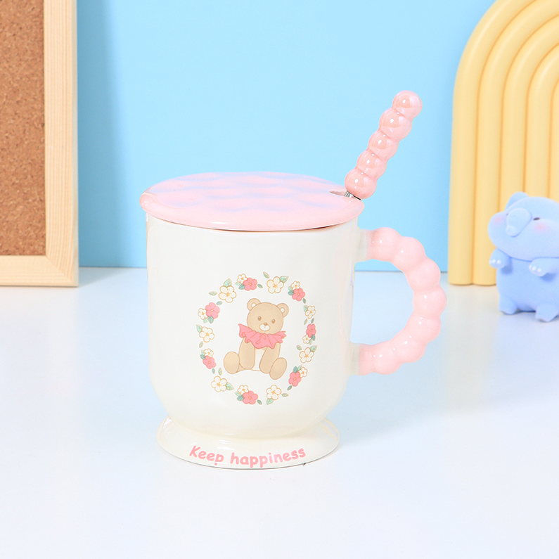 Creative Cute Animal Series Breakfast Cup (465mL)