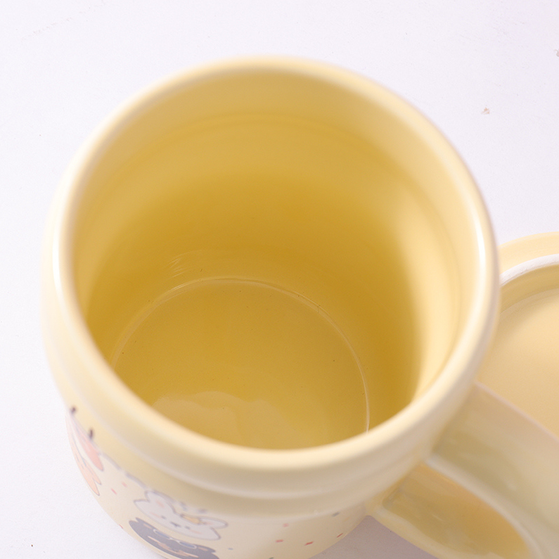 Cartoon Series Ceramic Cup (450mL)