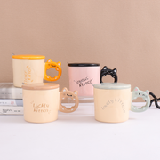Cute Cat Ceramic Cup (400mL)