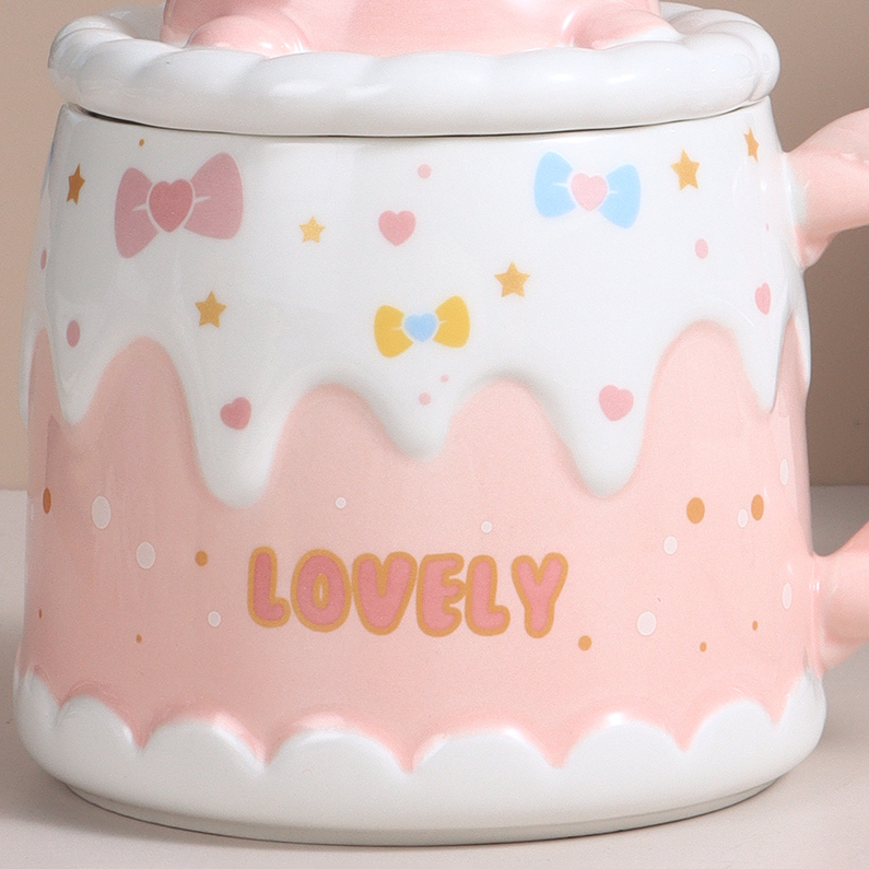 Cartoon animal Ceramic Cup (450mL)