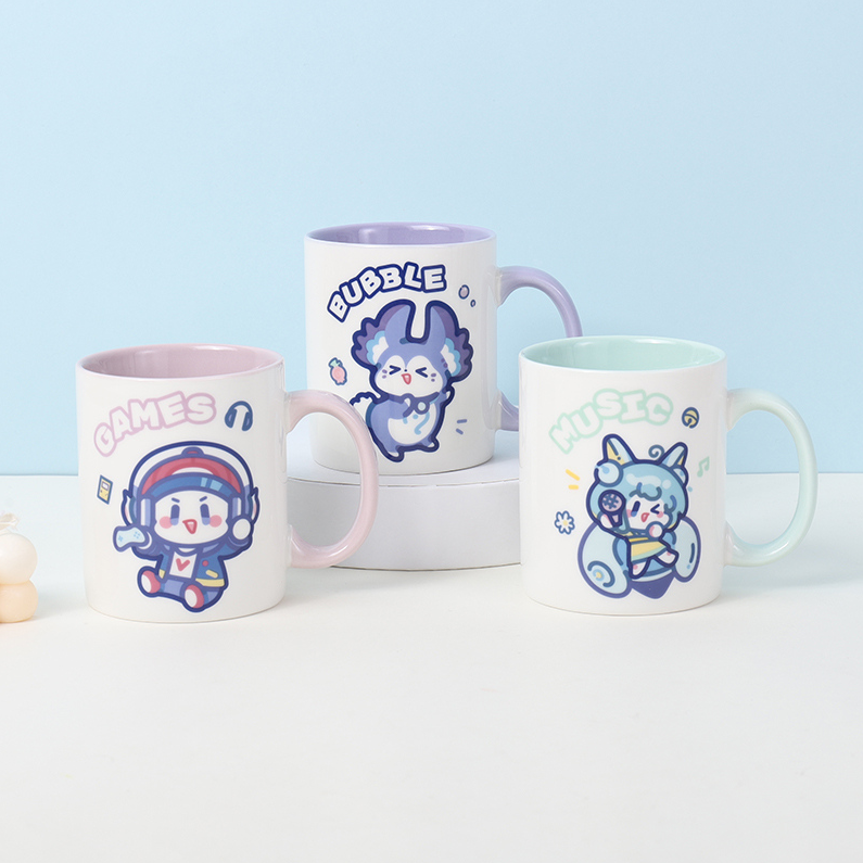 XIMIVOGUE× Honor of Kings Colorful Ceramic Cup (350mL)
