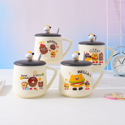 Ceramic cup for hamburger Cookies (400mL)