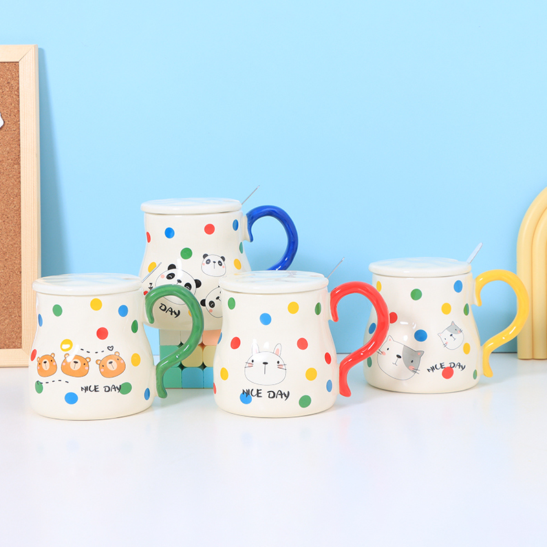Cartoon Animal Series mugs (500mL)