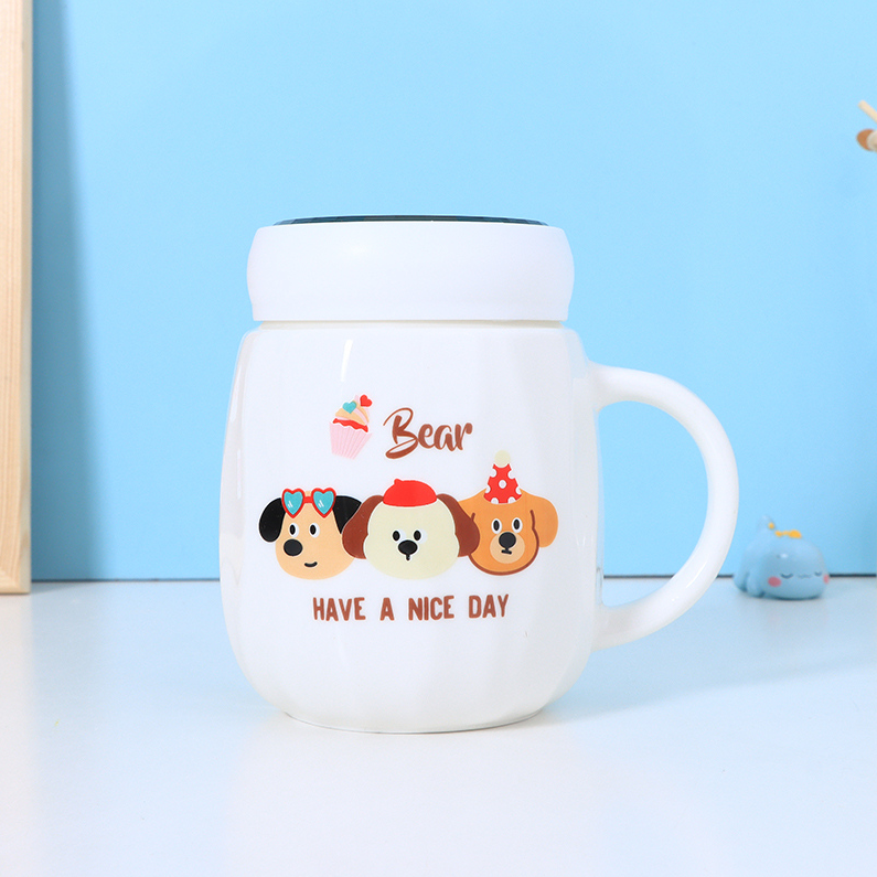 Cute and adorable pet mirror Cup (420mL
