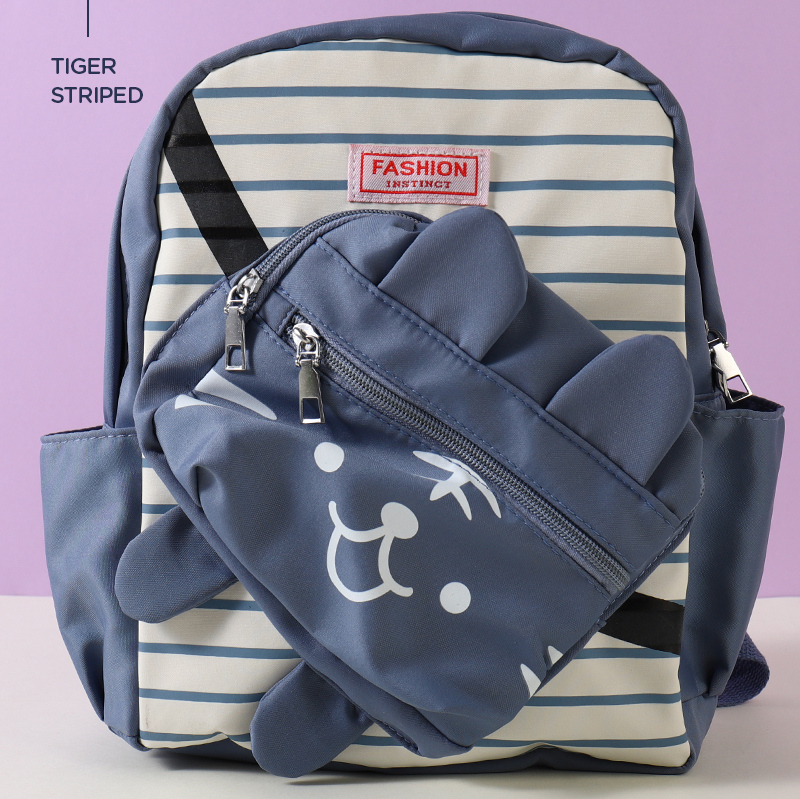 Funny Tiger-Striped Children's Backpack