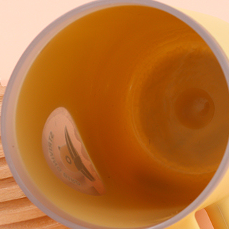 Elegant two-color mouthwash cup (mixed)