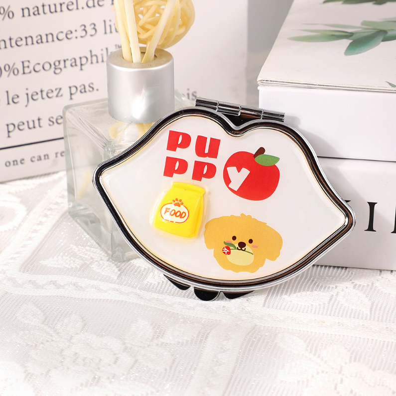 Cute and cute Drop adhesive Decoration Shaped Body Mirror (m
