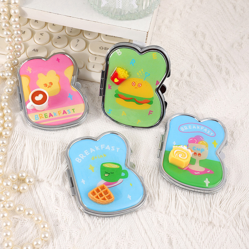 Delicious Food Drop Adhesive Decoration Shaped Body Mirror (