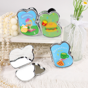 Delicious Food Drop Adhesive Decoration Shaped Body Mirror (