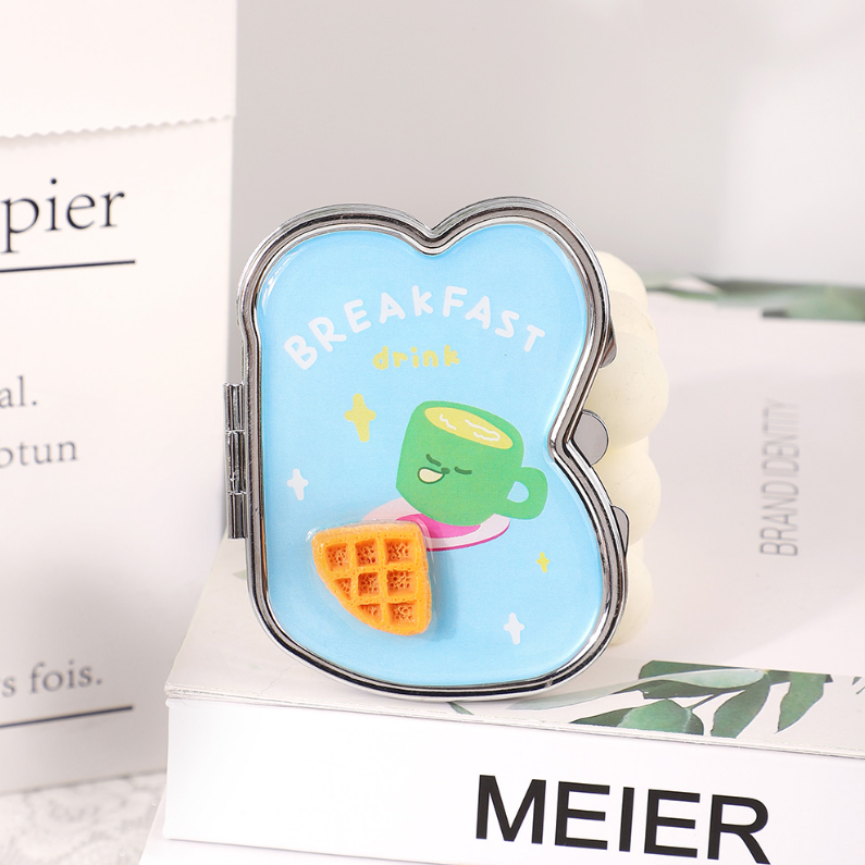 Delicious Food Drop Adhesive Decoration Shaped Body Mirror (
