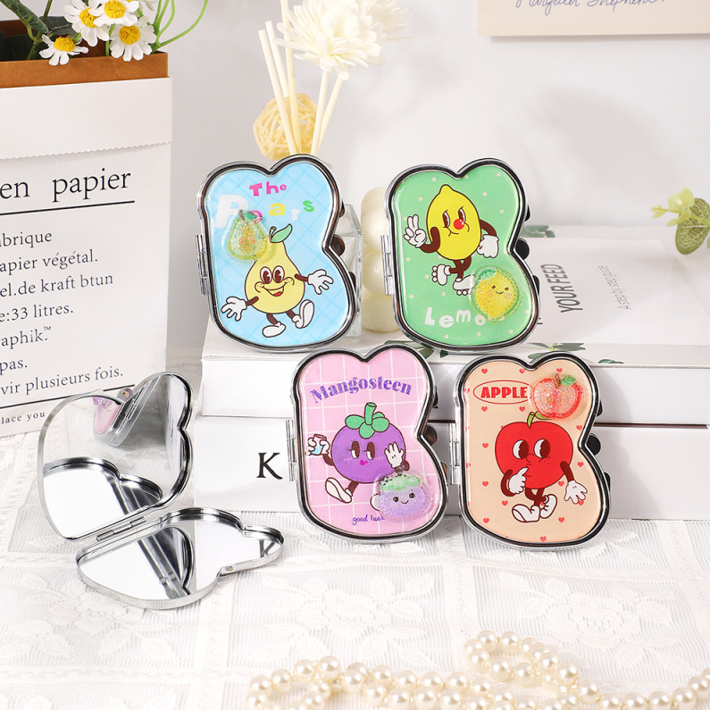 Fun Fruit Drop Adhesive Shaped Body Mirror (Mixed)