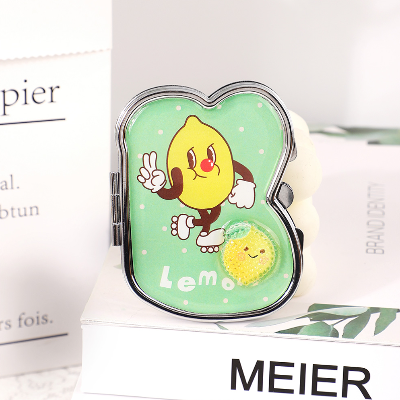 Fun Fruit Drop Adhesive Shaped Body Mirror (Mixed)