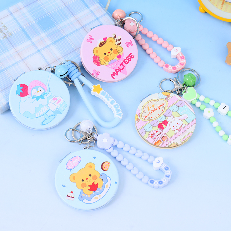 Dessert Series Cute Round Hanging Mirror (mixed)