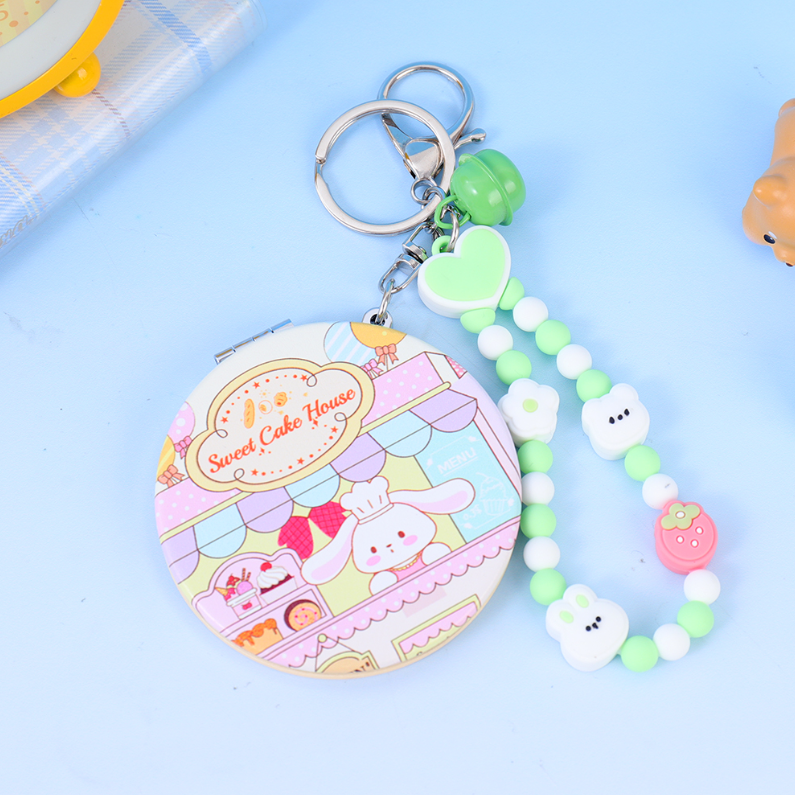Dessert Series Cute Round Hanging Mirror (mixed)