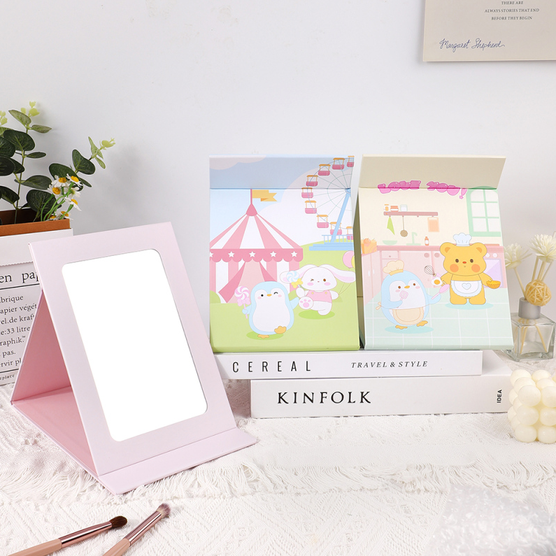 Dessert Series Small Folding Table Mirror (mixed)