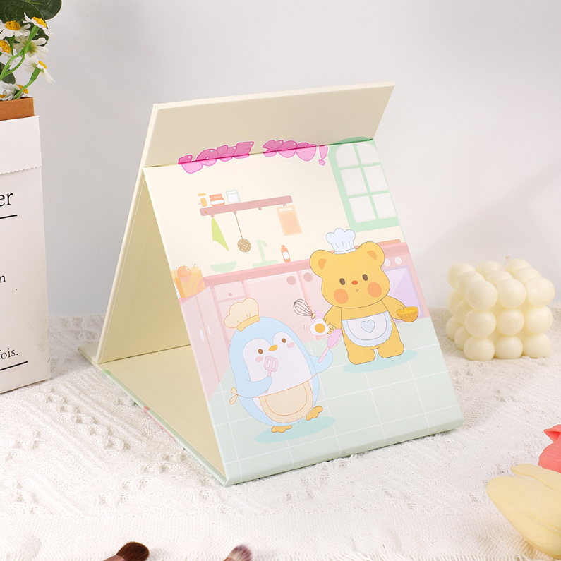 Dessert Series Small Folding Table Mirror (mixed)
